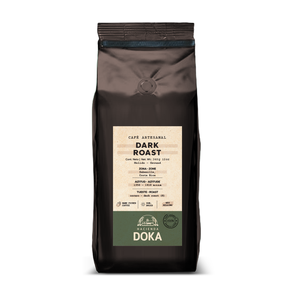 Café Hacienda Doka Dark Roast Molido